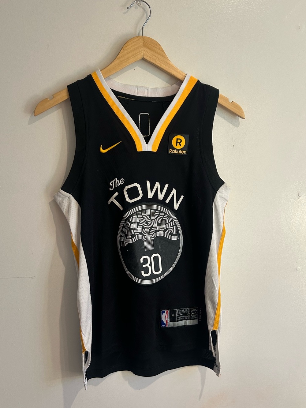 Golden State Warriors Steph Curry The Town Jersey Youth Medium